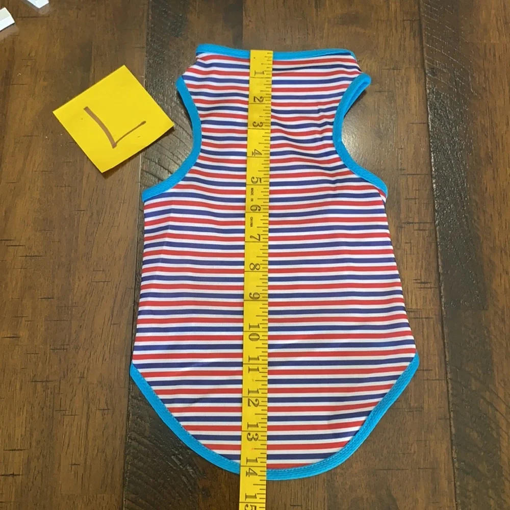 Striped Pattern Pet Tank